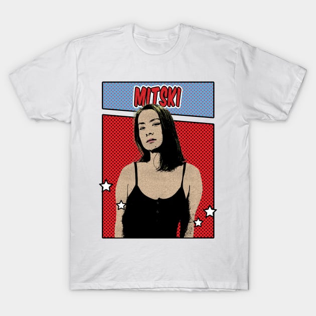 Mitski Comic Style T-Shirt by Flasher